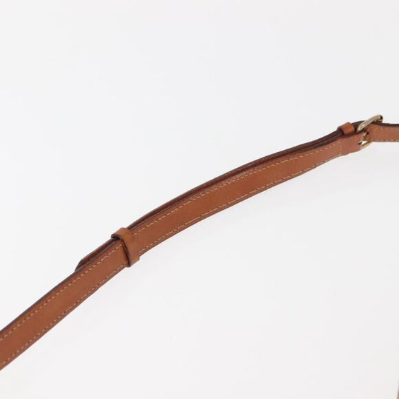 CELINE Macadam Canvas Shoulder Bag Pvc Leather Brown - Picture 8 of 13